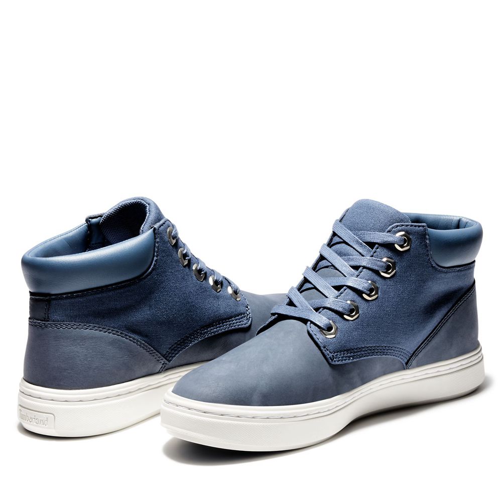 Timberland Womens Sneakers Bria High-Top - Blue - India FO9468351